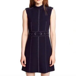 VERONICA BEARD Nico Dress Navy Blue Size 6